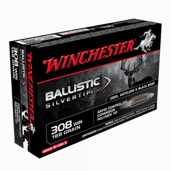 Büchsenpatronen Winchester 308 Win. Ballistic-Silvertip