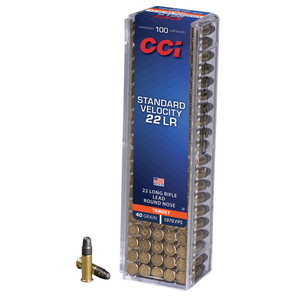 Randfeuerpatronen CCI 22 Long Rifle Standard Velocity