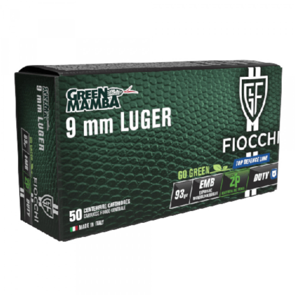 Pistolenpatronen Fiocchi Pistolenpatronen Fiocchi 9x19mm / 9mm Para EMB