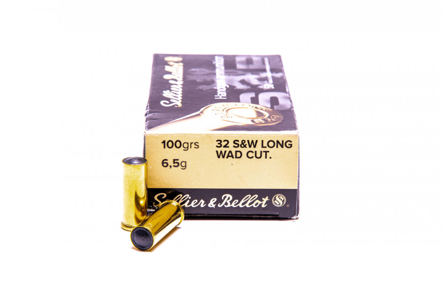 Revolverpatronen Sellier & Bellot 32 S&W long WC