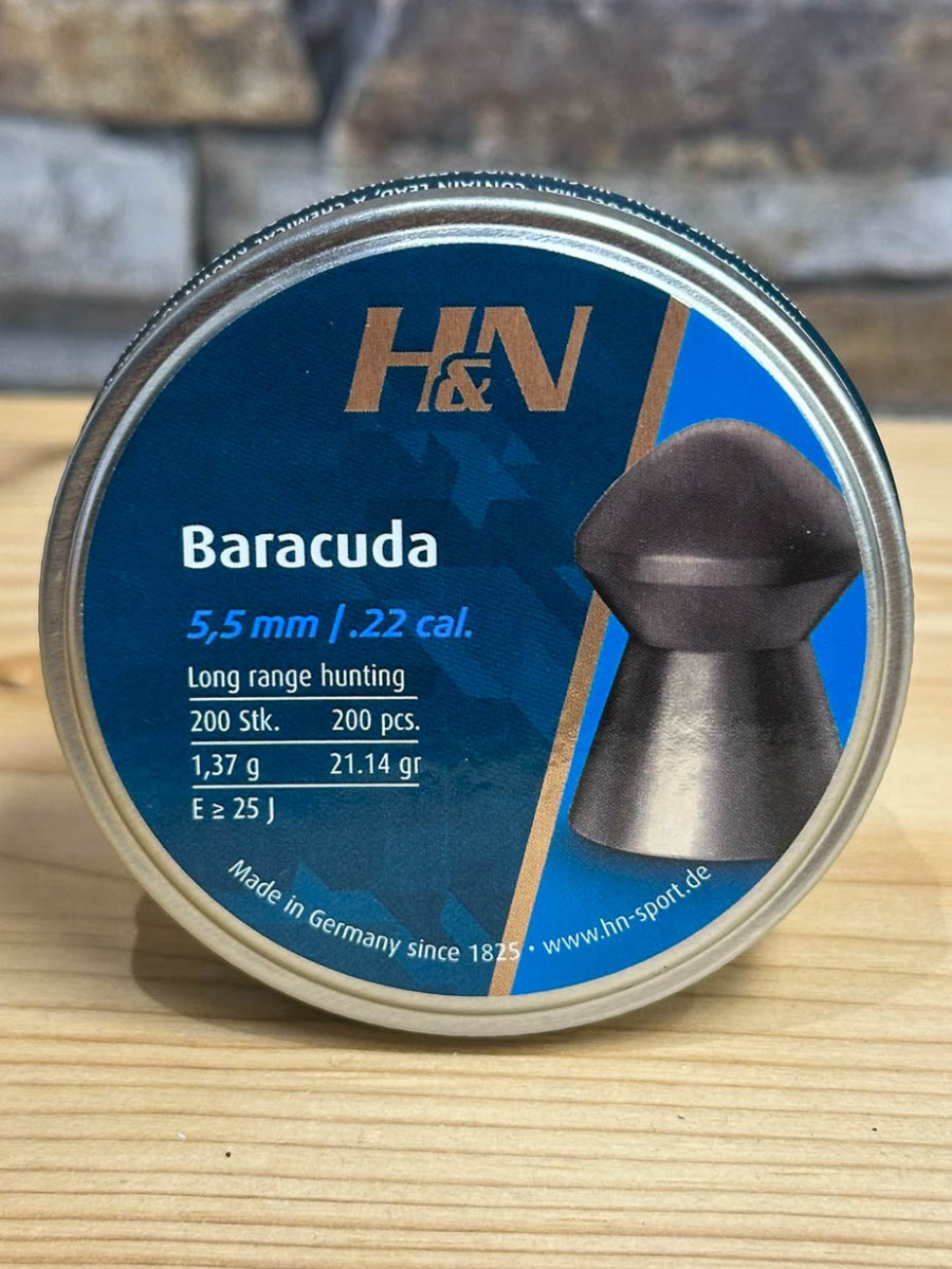Luftgewehrmunition H&N Baracuda 5,5mm