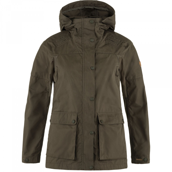 Fjäll Räven Damen-Jacke Forest Hybrid