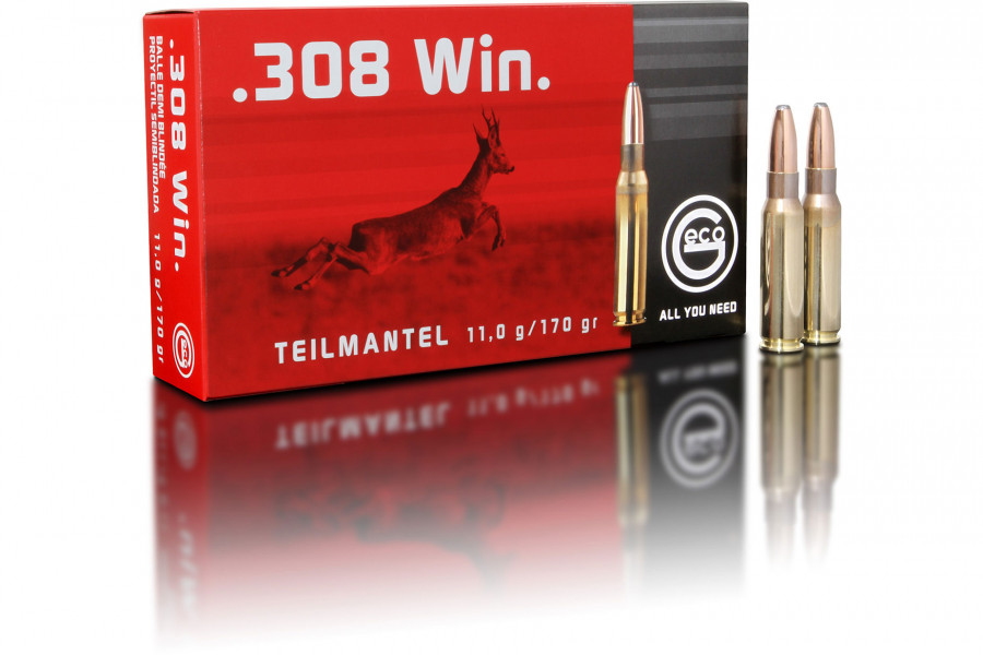 Büchsenpatronen GECO 308 Win. TM