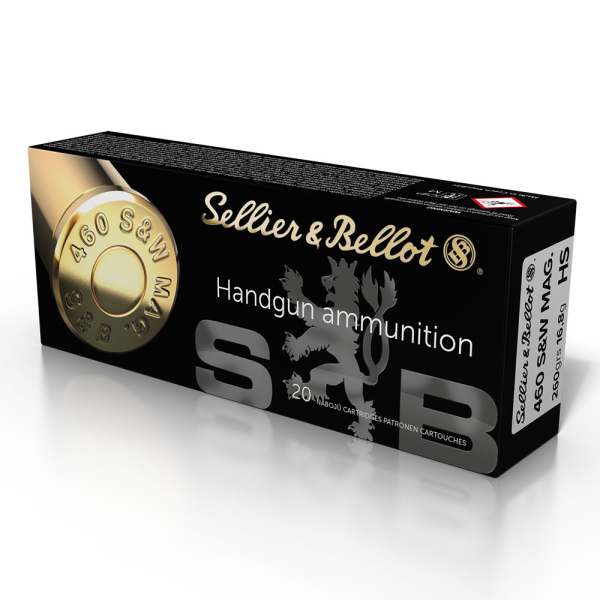 Revolverpatronen Sellier & Bellot 460 S&W Mag. Exergy Def.