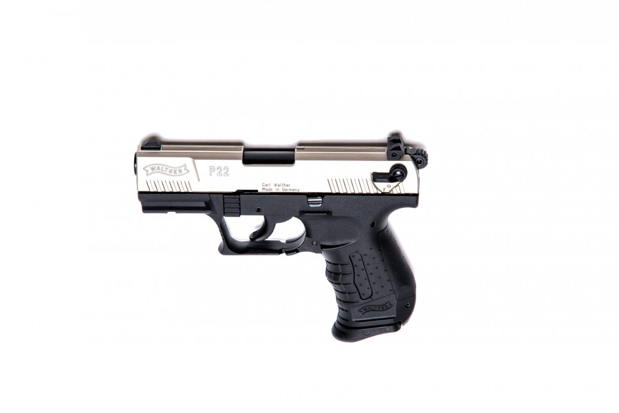 Walther Gaspistole P22 Nickel 9mmPAK