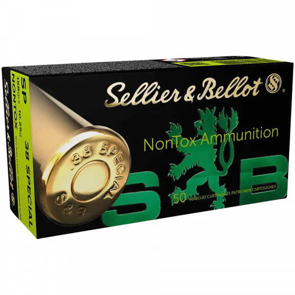 Revolverpatronen Sellier & Bellot 38 Special nontox-SP