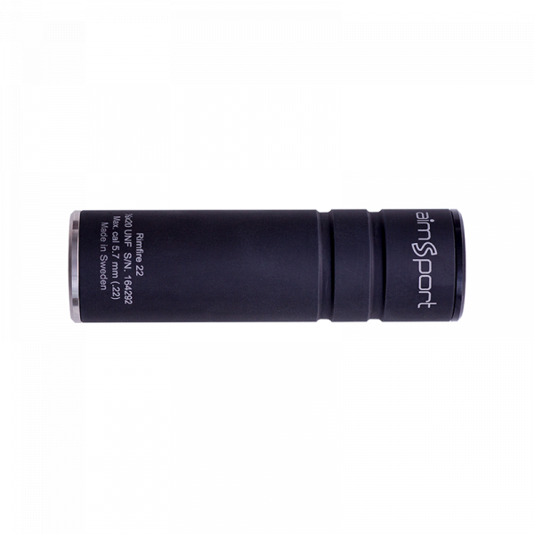 aimSport Schalldämpfer Rimfire 1/2"-20UNF