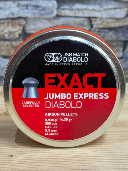Luftgewehrmunition JSB Exact Jumbo Express 5,52mm
