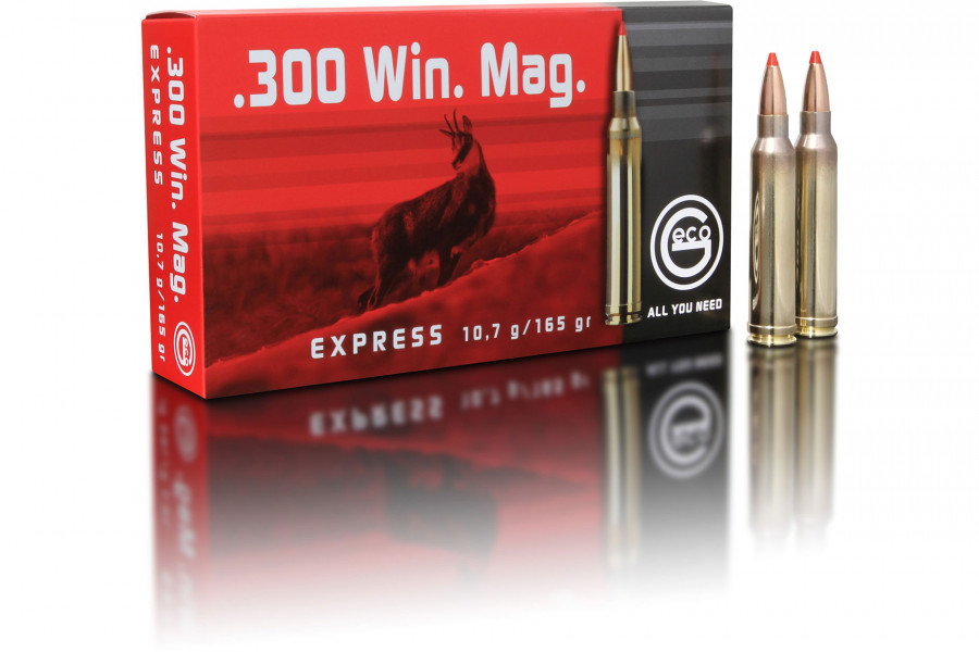 Büchsenpatronen GECO 300 Win. Mag. Express 10,7g/165gr