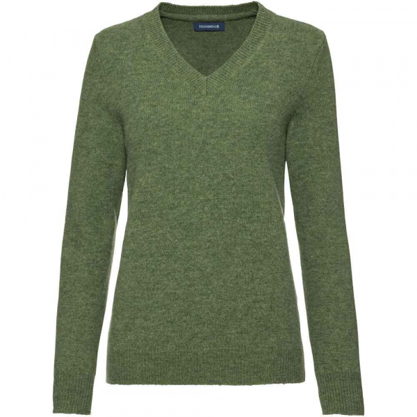 Highmoor Damen v-Pullover Lambswool