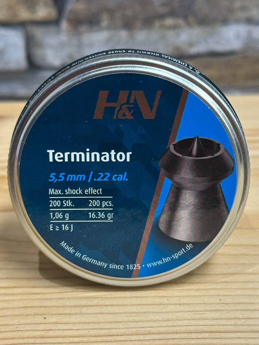 Luftgewehrmunition H&N Terminator 5,5mm