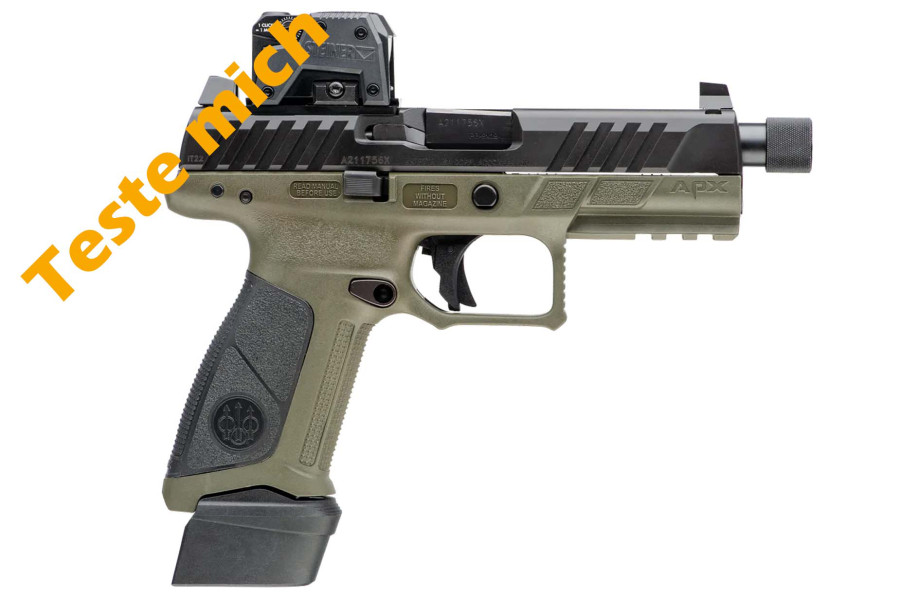 Testwaffe Beretta APX A1 Tactical