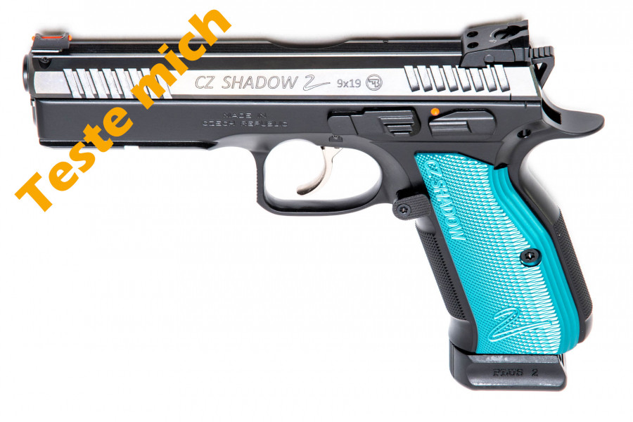 Testwaffe CZ Shadow 2 BLUE GRIP