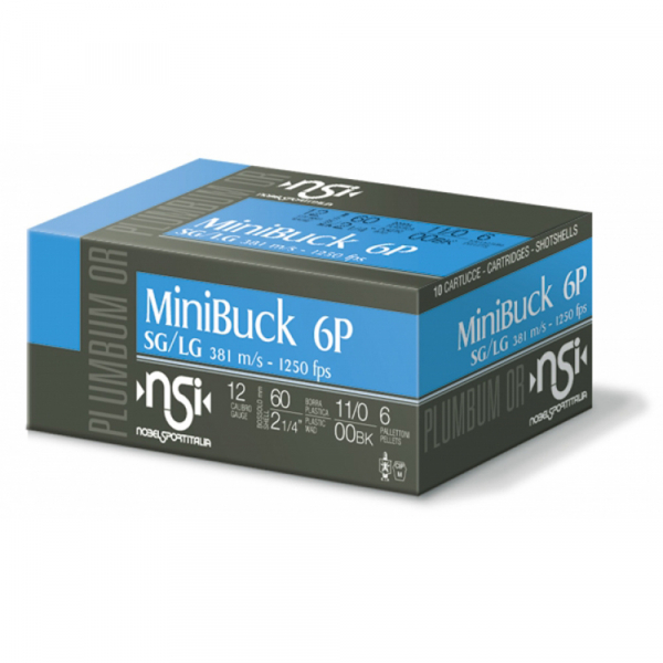Schrotpatronen NSI Mini Buckshot 12/60
