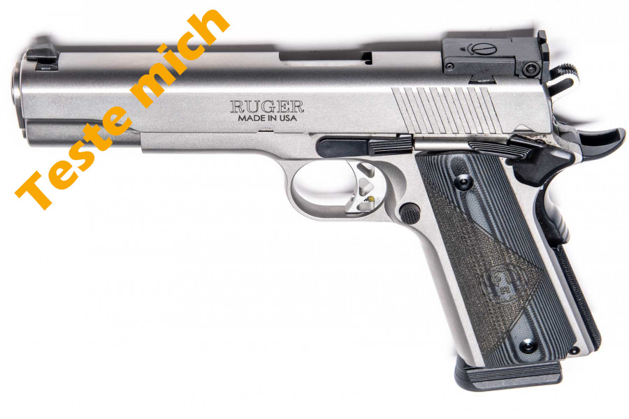 Testwaffe Ruger SR 1911 Target 5" stainless