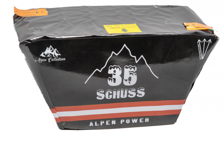 Verbund Feuerwerk Alpin Cake 35F