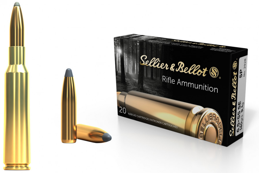 Büchsenpatronen Sellier & Bellot 6,5 x 55 SP