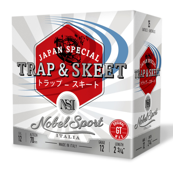 Schrotpatronen NSI Japan Trap 12/70
