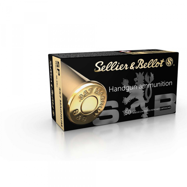 Revolverpatronen Sellier & Bellot 357 Magnum SP