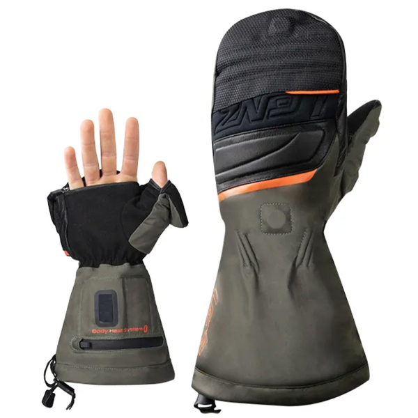Lenz Handschuh beheizbar 1.0 Finger Cap Hunting Mittens uni
