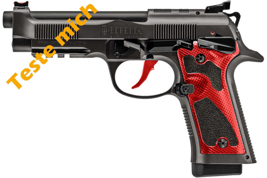 Testwaffe Beretta 92 X Performance Dark Series Red