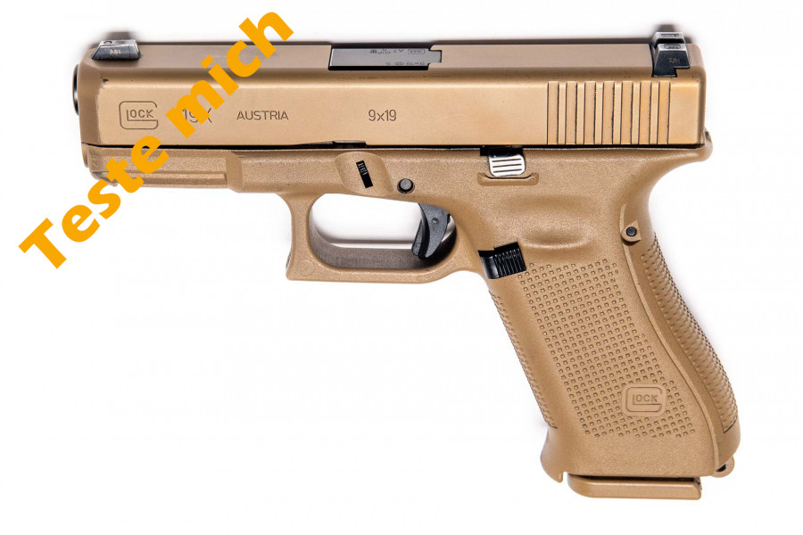 Testwaffe Glock 19X Crossover