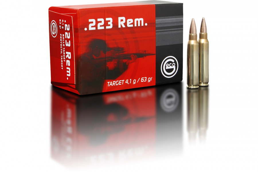 Büchsenpatronen GECO 223 Rem. Target 4,1g/63gr