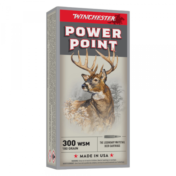 Büchsenpatronen Winchester 300 WSM Power Point