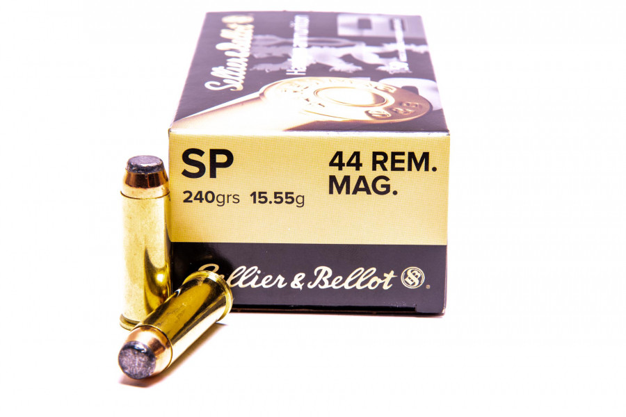 Revolverpatronen Sellier & Bellot 44 Rem.Mag. TM