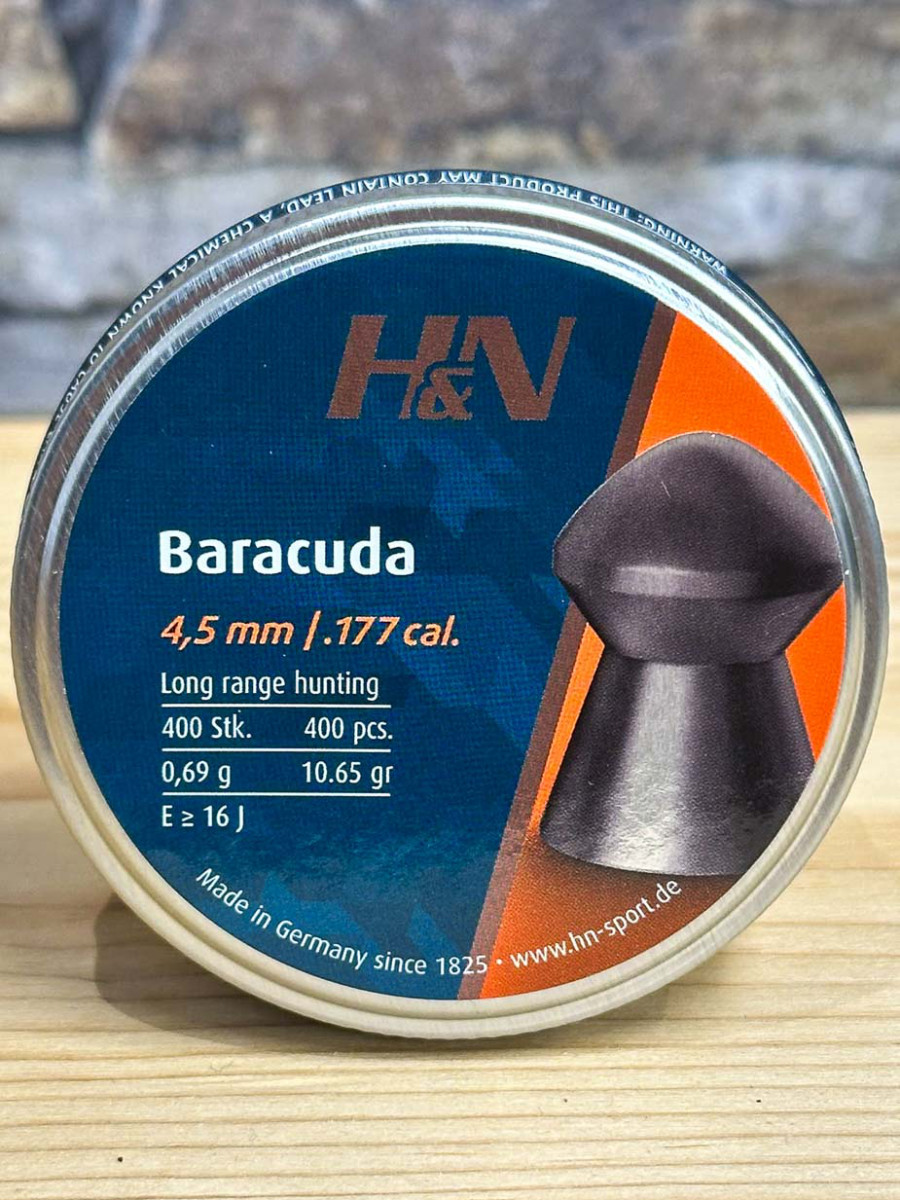 Luftgewehrmunition H&N Baracuda 4,5mm
