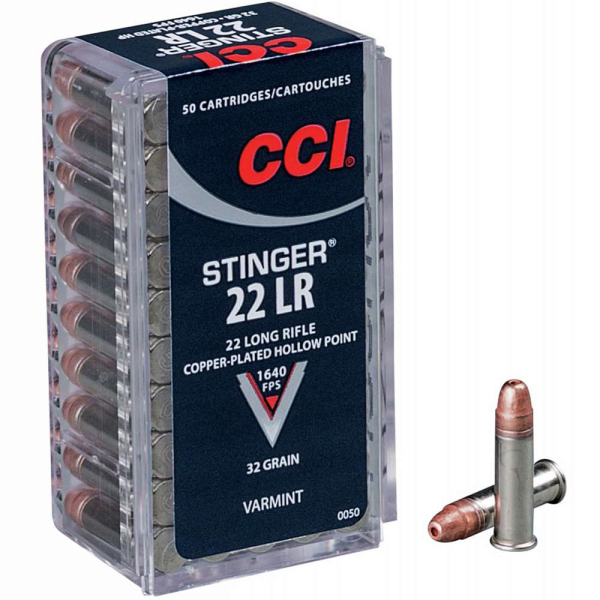 Randfeuerpatronen CCI 22 Long Rifle Stinger HP