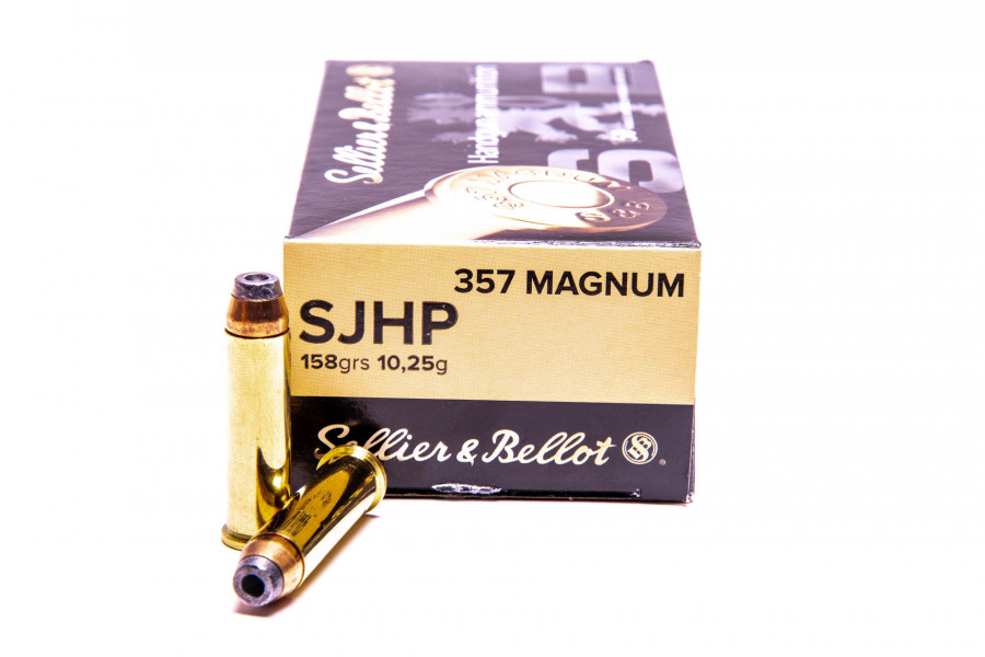 Revolverpatronen Sellier & Bellot 357 Magum SJHP
