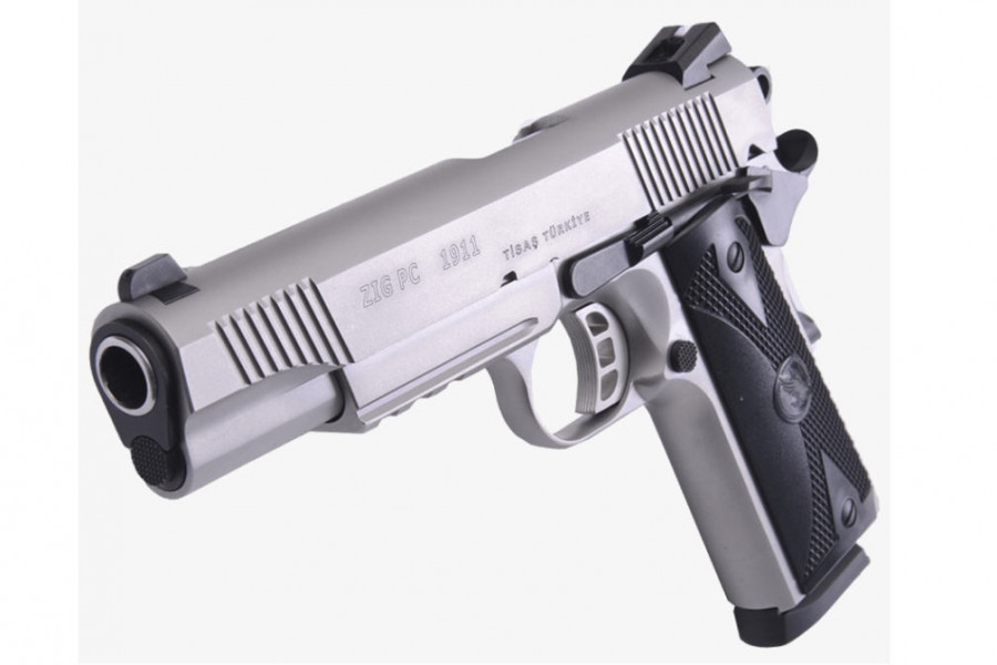 Tisas ZIG PCS 1911 stainless 4"