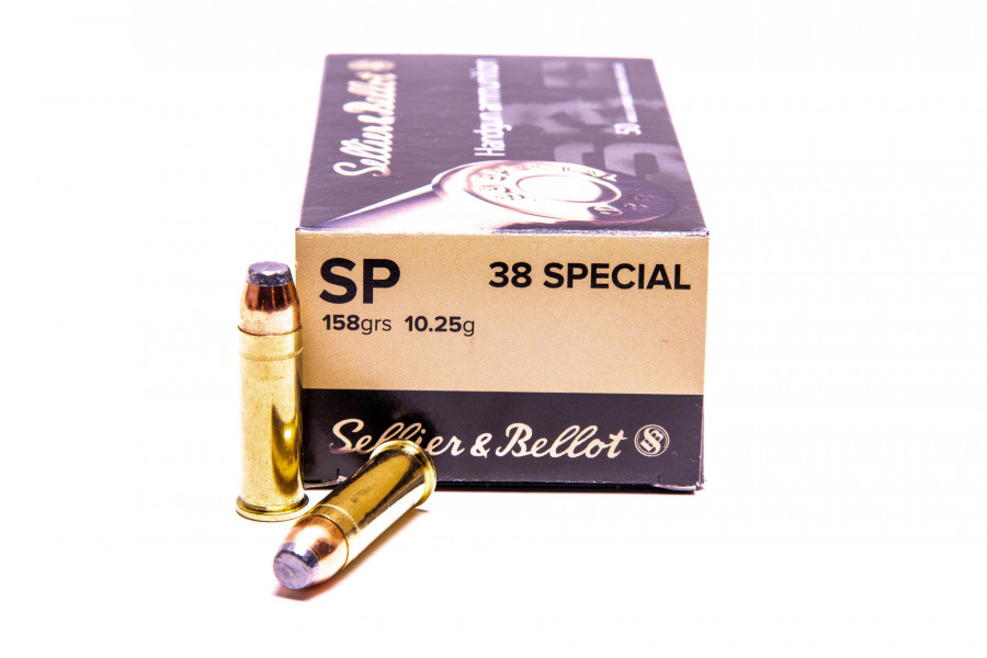 Revolverpatronen Sellier & Bellot 38 Special TM