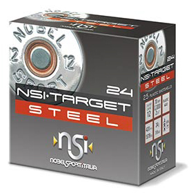 Schrotpatronen NSI Target Steel 24 HP 12/70