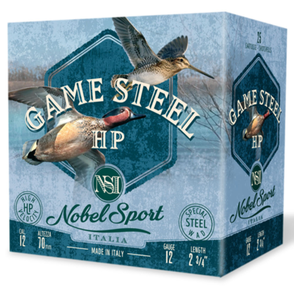 Schrotpatronen NSI Game Steel 32 HP 12/70