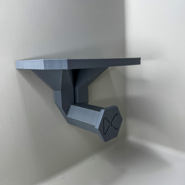 Gehörschutzhalter magnetisch Grau