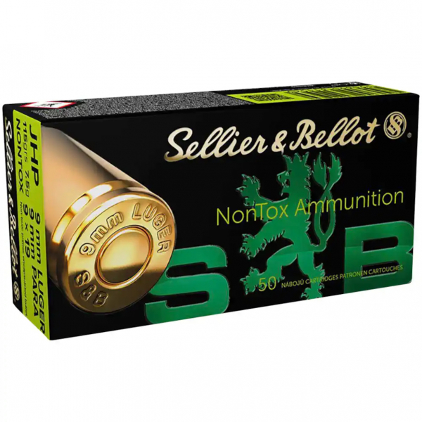 Pistolenpatronen Sellier & Bellot nontox JHP