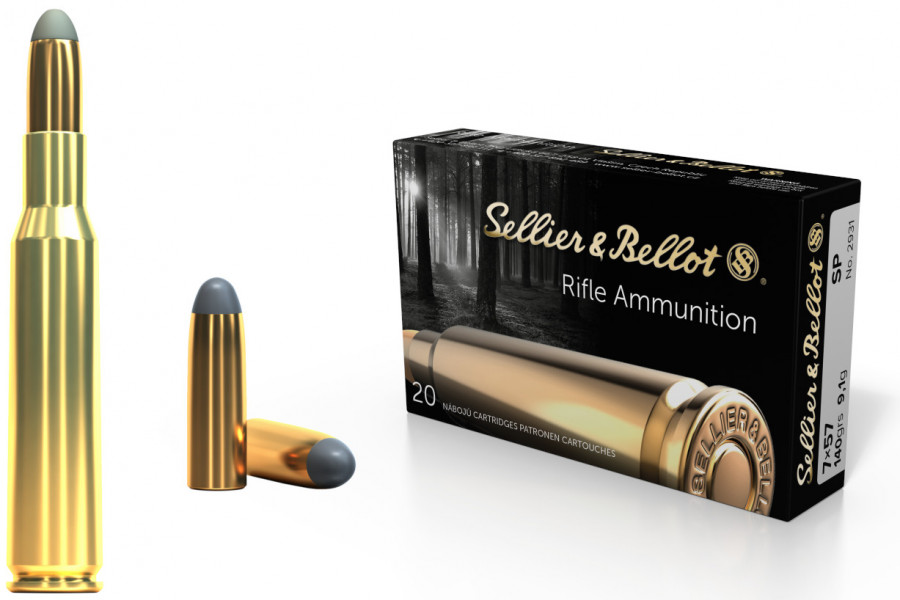 Büchsenpatronen Sellier & Bellot 7 x 57 SP