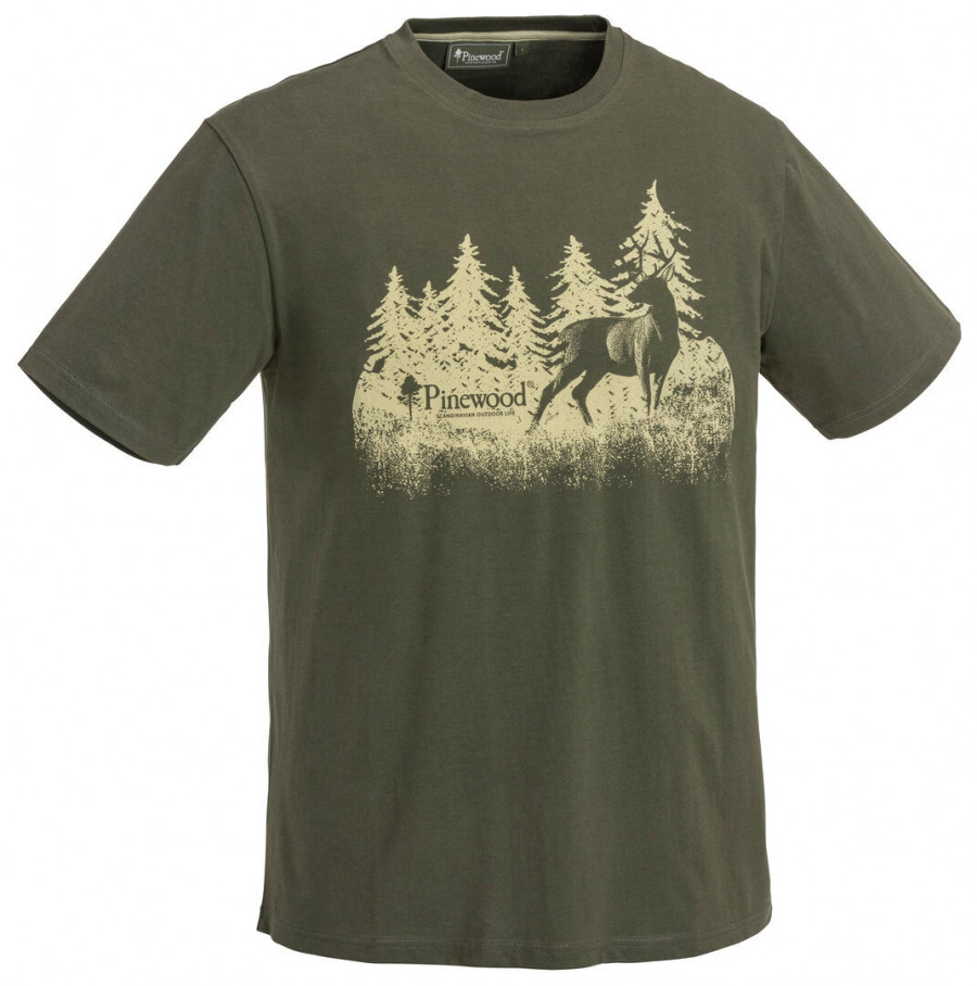 Pinewood Hunting T-Shirt mit Motiv