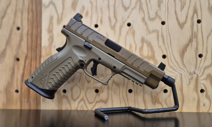 Springfield XD-M Elite 4,5" OSP, TB, FDE