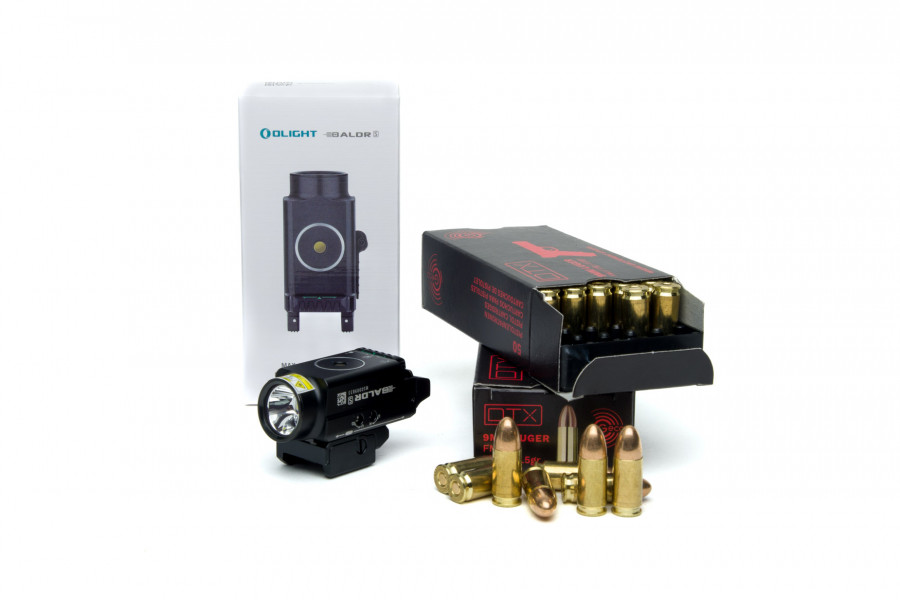 Olight Laser-Licht BaldrPro S Black mit Munition
