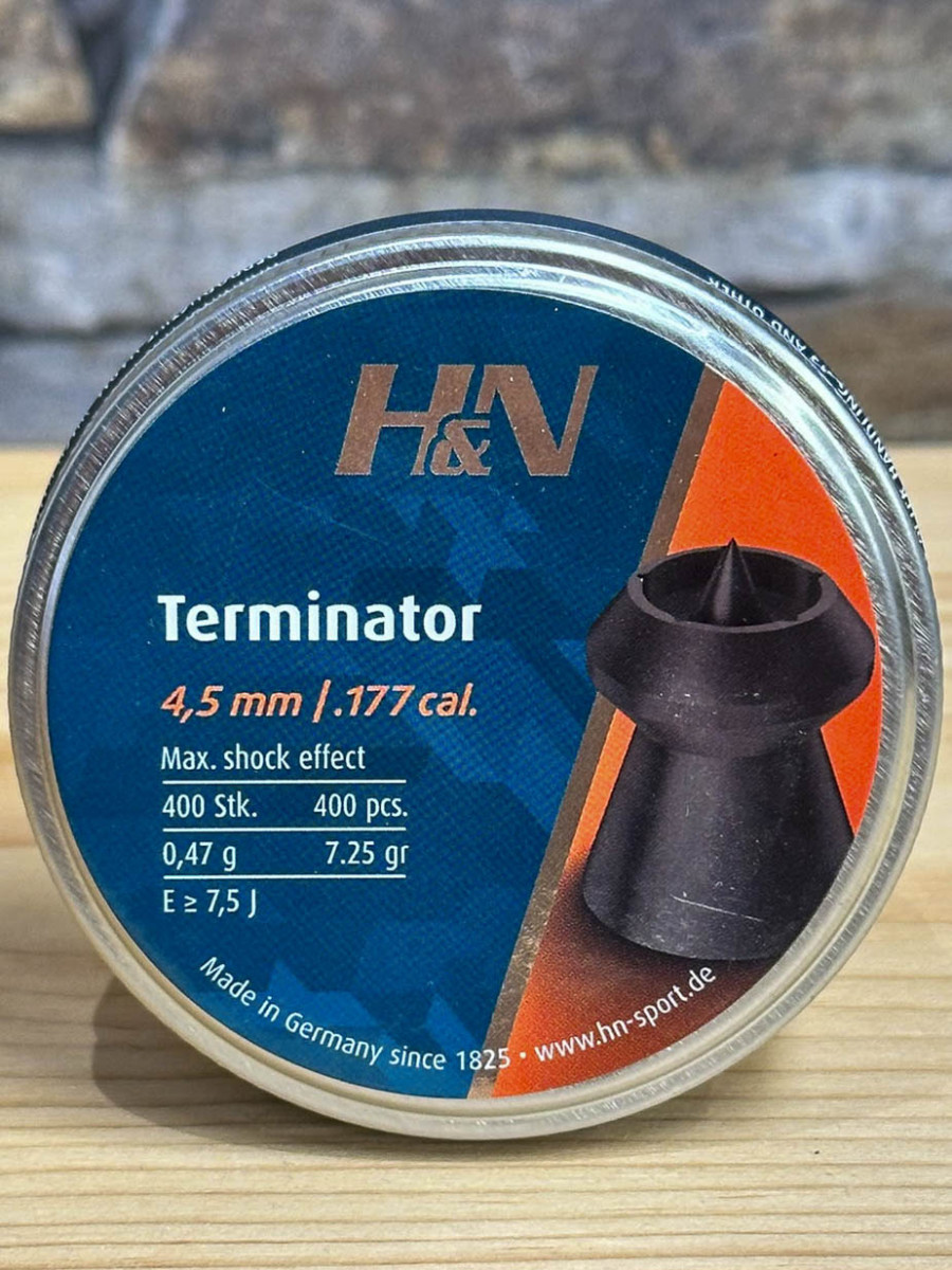 Luftgewehrmunition H&N Terminator 4,5mm