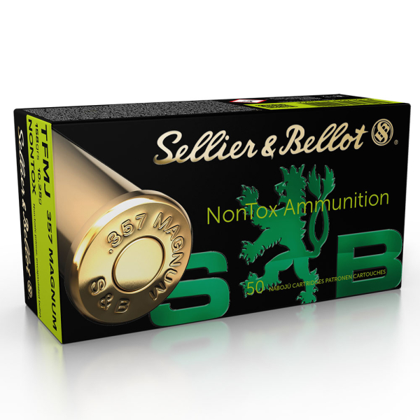 Revolverpatronen Sellier & Bellot 357 Magum Nontox-TFMJ