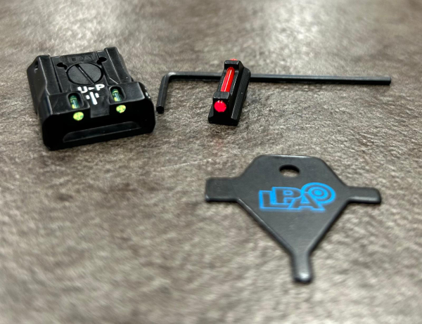 LPA Fiber-Optik-Visier f. Walther Q5 Match