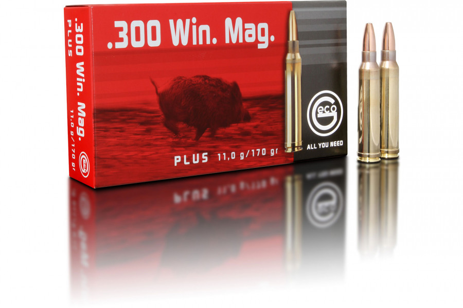Büchsenpatronen GECO 300 Win. Mag. Plus 11,0g/170gr
