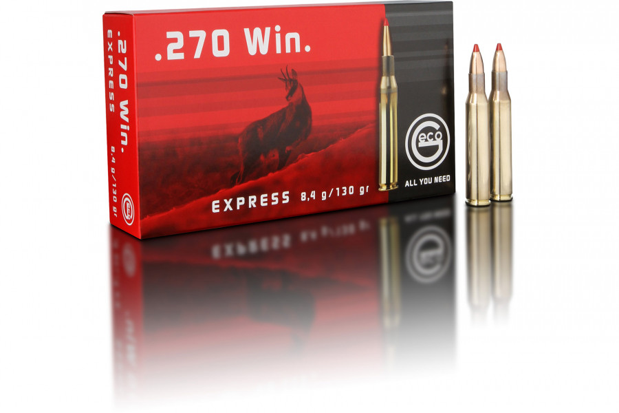 Büchsenpatronen GECO 270 Win. Express 8,4g/130gr