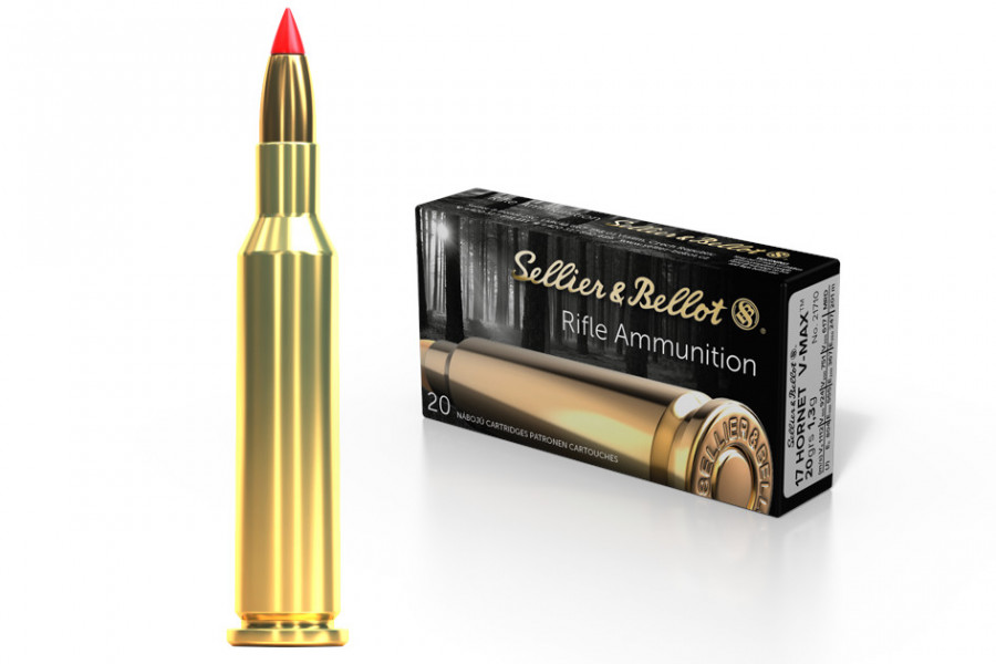 Büchsenpatronen Sellier & Bellot 17 Hornet V-MAX