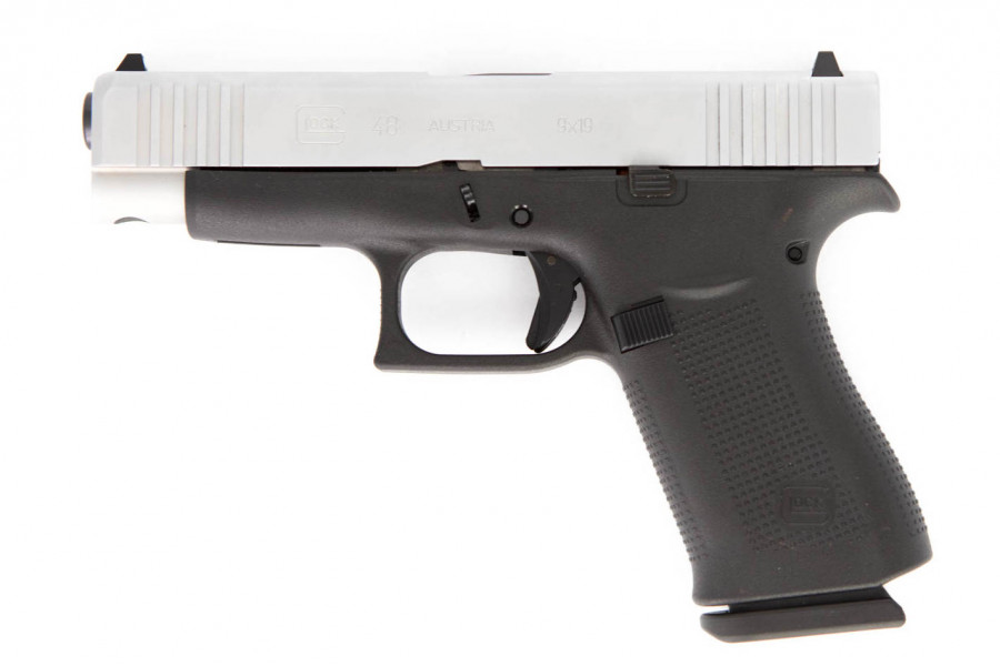 Glock 48 Silver Slide