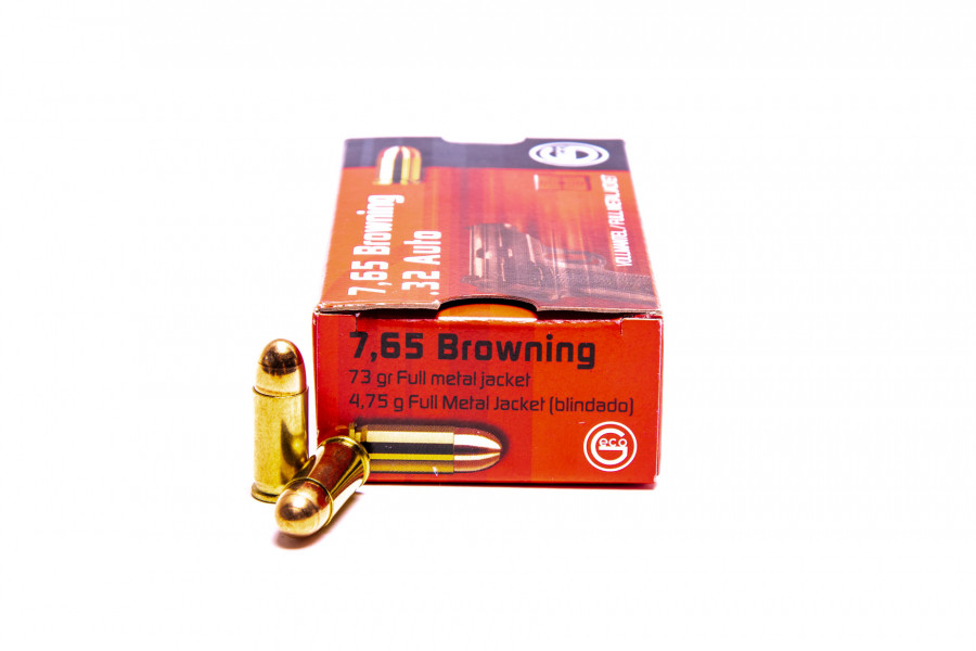 Pistolenpatronen Geco 7,65 mm Browning VM